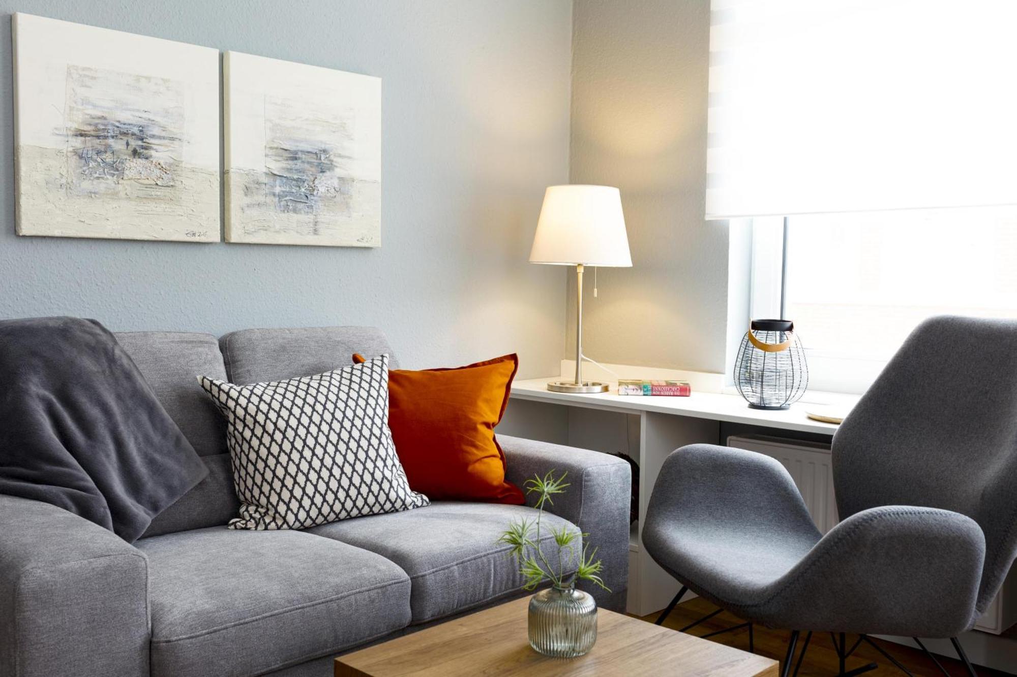Ferienwohnung Villa Central - Luettje Nuest ボルクム エクステリア 写真