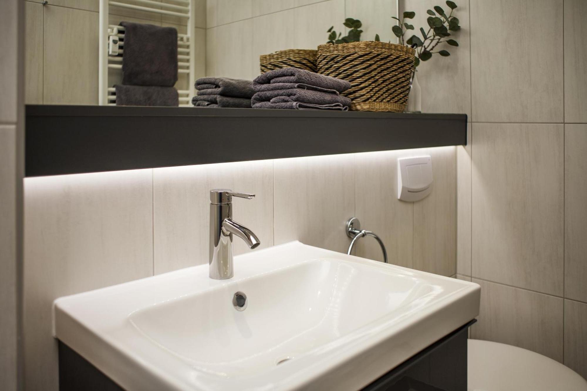 Ferienwohnung Villa Central - Luettje Nuest ボルクム エクステリア 写真